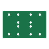 RUPES PROCUT Film Abrasive Sheet 80mm x130mm (3.15" x 5.1") - 12 Holes - P60 Grit *Box of 100pcs