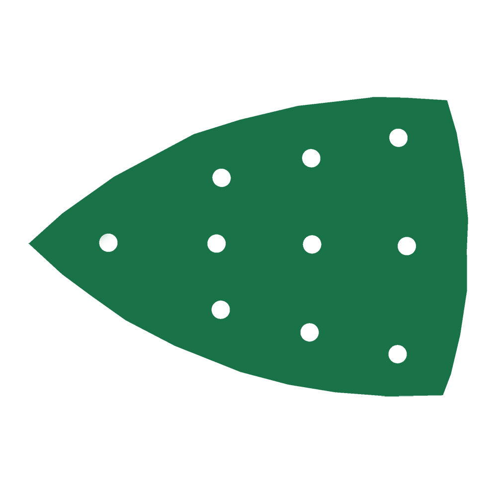 RUPES PROCUT Film Delta Abrasive Sheet 100mm x150mm (4" x 6") - 10 Holes - P180 Grit *Box of 100pcs