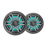 JL Audio M200 Marine Speakers 6.5" LED w/Grey Sport Grille