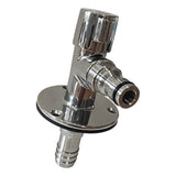 Flushmaster Quarter Turn Quick Connect Water Spigot - 90-Degree