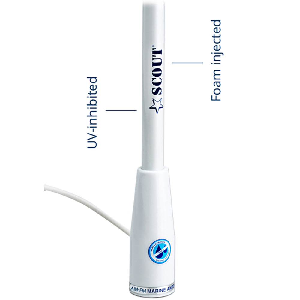 Scout KS-115 AM/FM 5' Fiberglass Antenna