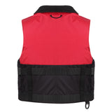 Mustang Accel Foam Vest - Red/Black - Large
