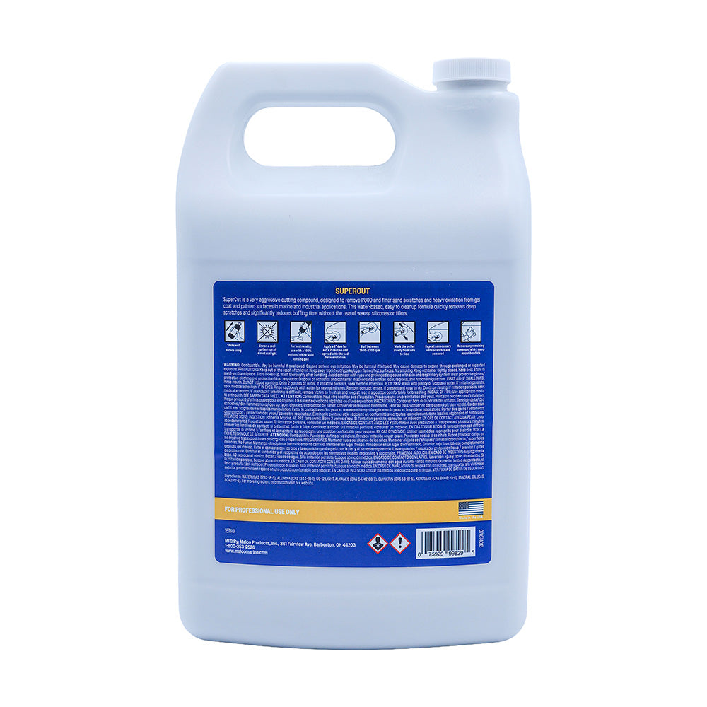 Malco SuperCut Compound - 1 Gallon *Case of 4