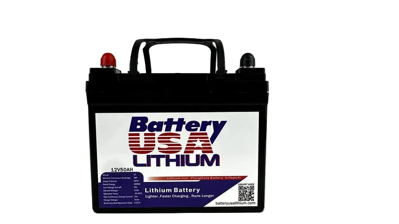 Battery USA 12v 50ah LiFePO4 Lithium Battery