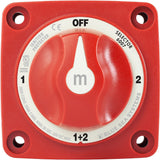 Blue Sea 6007 m-Series (Mini) Battery Switch Selector Four Position Red