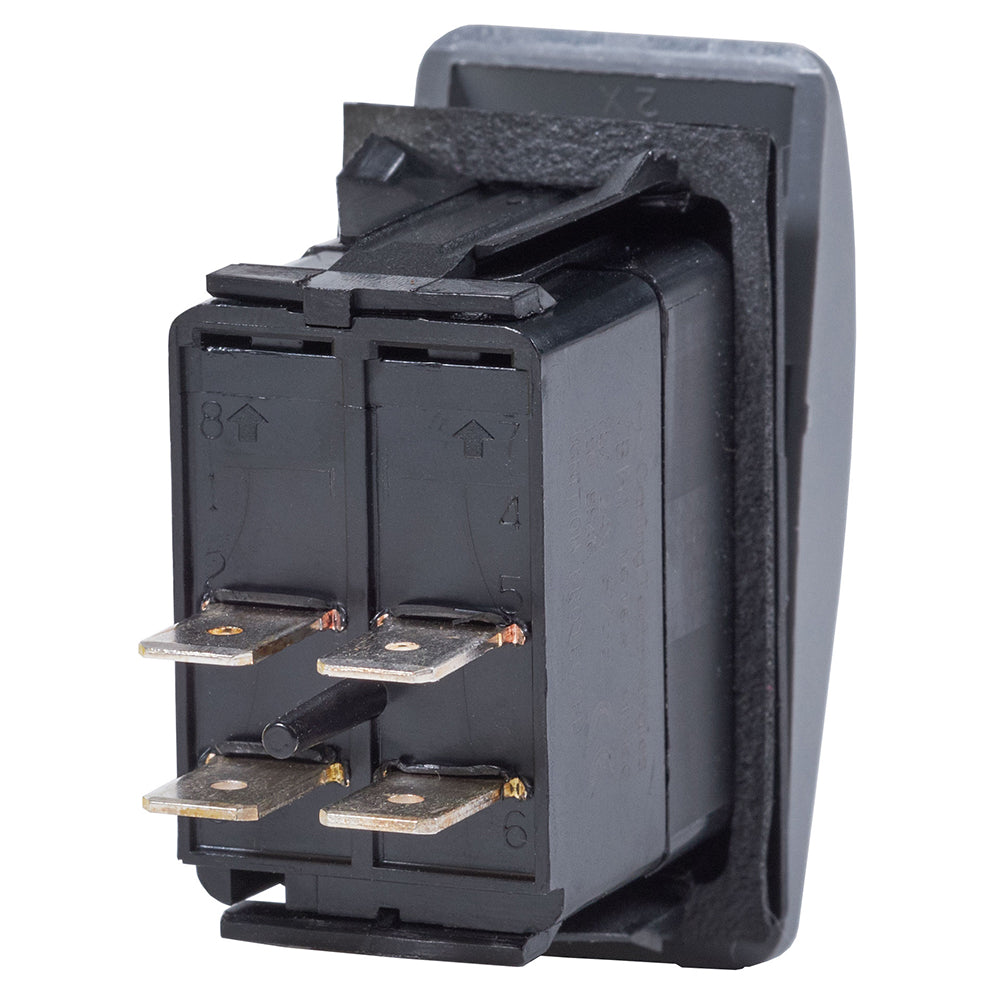 Blue Sea 8219 Water Resistant Contura III Switch - OFF(ON) - Grey