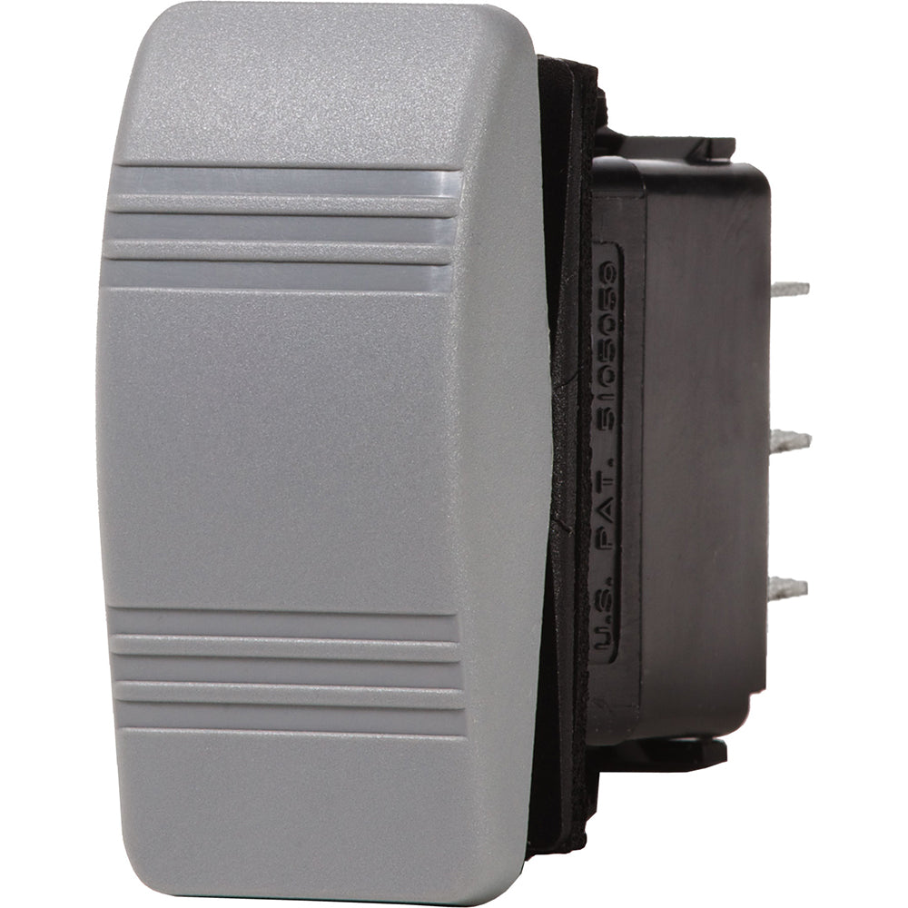 Blue Sea 8219 Water Resistant Contura III Switch - OFF(ON) - Grey