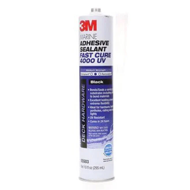 4000UV Polyether Adhesive - Black (10oz)