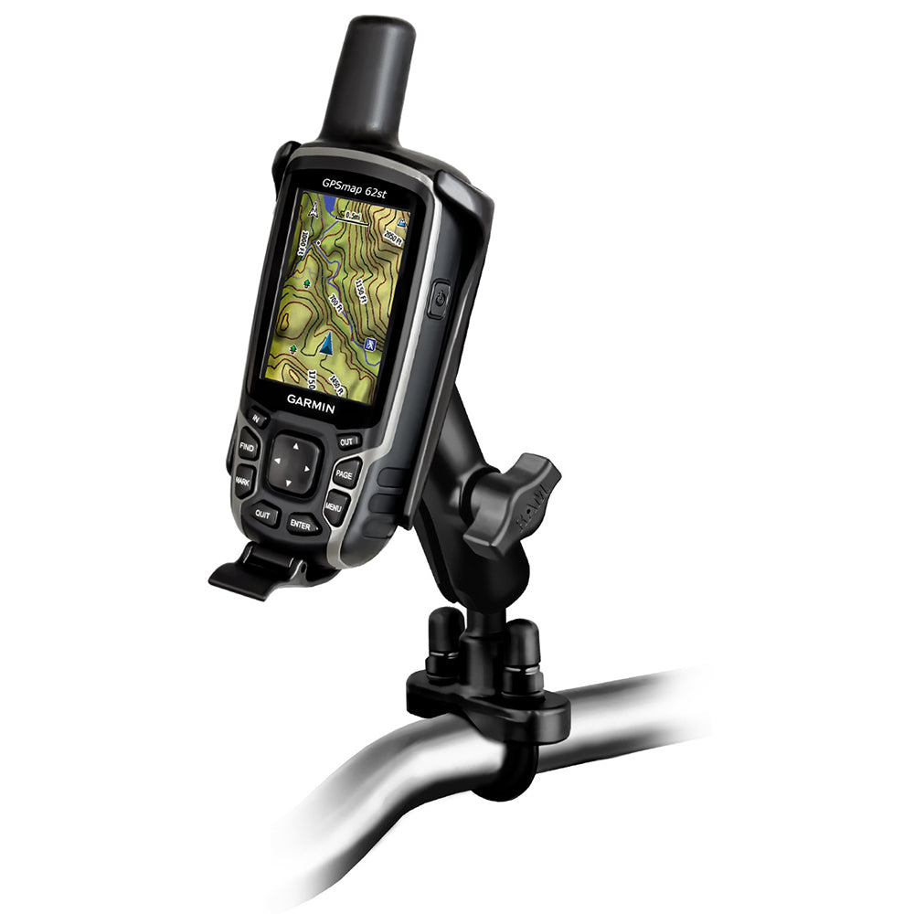 RAM Mount Garmin GPSMAP® 62 Series Handlebar Rail Mount