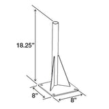 RAM Mount Universal Drill-Down Laptop Mount Base