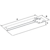 RAM Mount No-Drill™ Vehicle Base f/ '10-13 Ford Transit Connect + More
