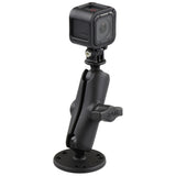 RAM Mount 1" Ball Mount w/Custom GoPro® Hero Adapter