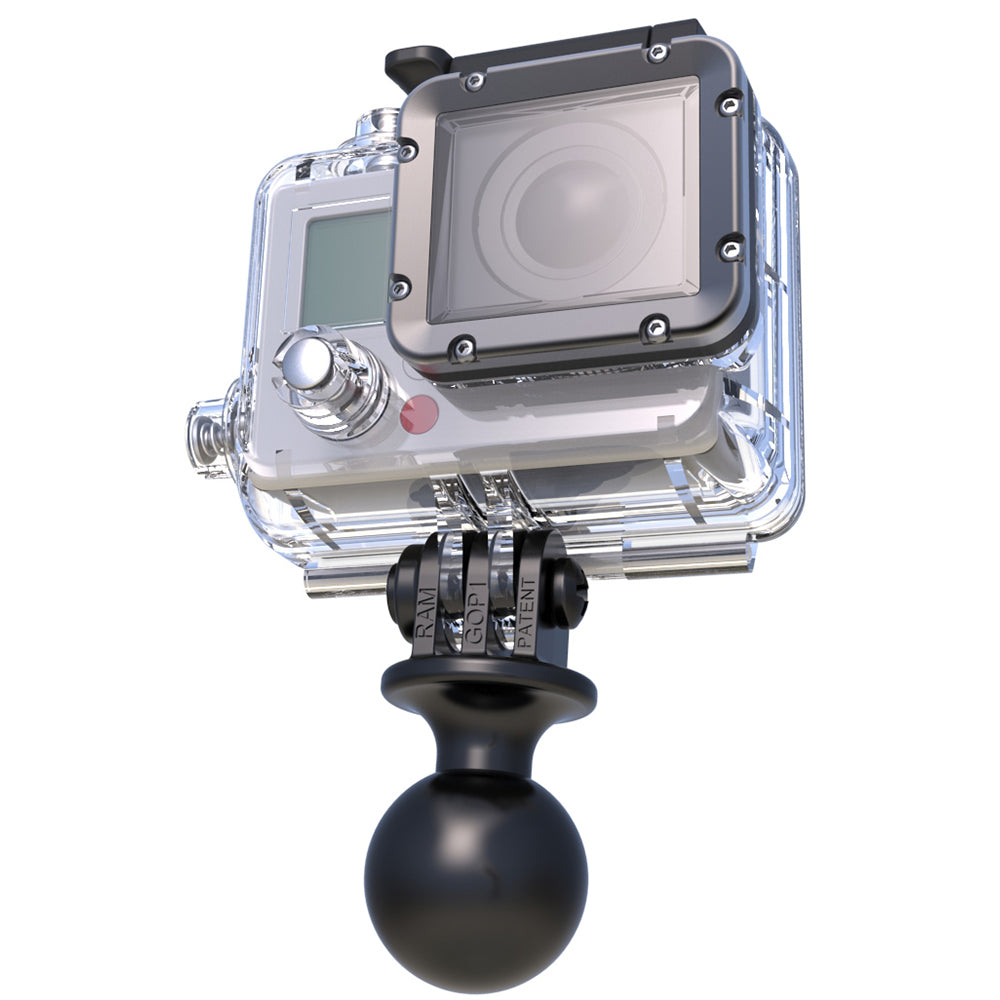 RAM Mount 1" Ball Mount w/Custom GoPro® Hero Adapter