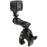 RAM Mount Small Tough-Claw™ Mount w/Custom GoPro® Hero Adapter