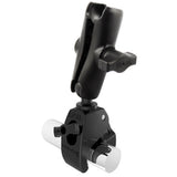 RAM Mount 1" Ball Standard Length Double Socket Arm w/Medium Tough-Claw™ Base