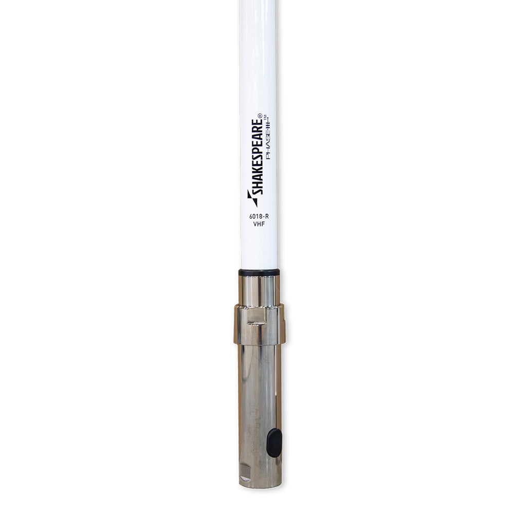 Shakespeare 6018-R Phase III VHF Antenna - 17′ 6″ (5.3M) VHF Marine Band 9dB Gain