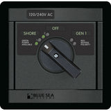Blue Sea 1480 10/240V AC  Rotary 65A OFF + 2 Sources 2x120V/1x240V