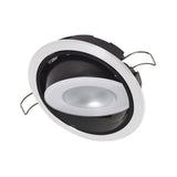 Lumitec Mirage Positionable Down Light - Warm White Non-Dimming - Hi CRI - White Bezel