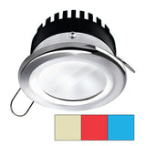 i2Systems Apeiron™ Pro A503 - 3W - Round -Cool White/Red/Blue - Round - Chrome Finish