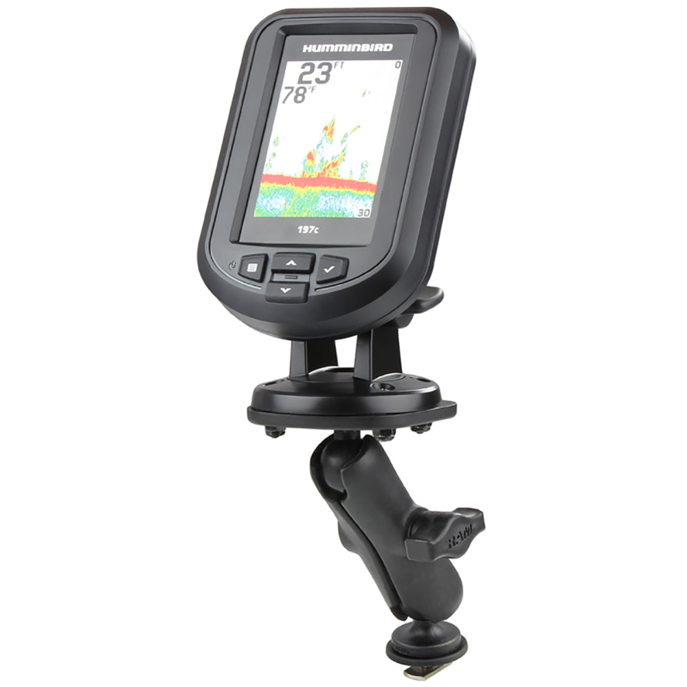Ram Mount RAM Track Ball™ Mount with Marine Electronic Plate for the Eagle Cuda, FishEasy, Humminbird Piranha & Lowrance X-4
