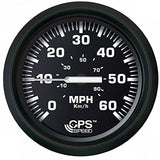 Faria Euro Black 4" Speedometer 60MPH (GPS)