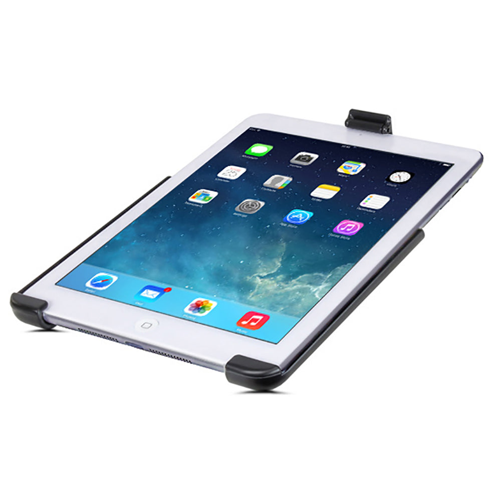 RAM Mount EZ-Roll’r™ Model Specific Cradle w/Round Base Adapter for the iPad 5th Generation, Apple iPad Air 1-2 & iPad Pro 9.7