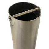Tigress Economy Stainless Steel Gunnel Mount Rod Holder- 0°