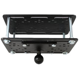 RAM Mount Forklift Overhead Guard Plate w/ C Size 1.5" Ball