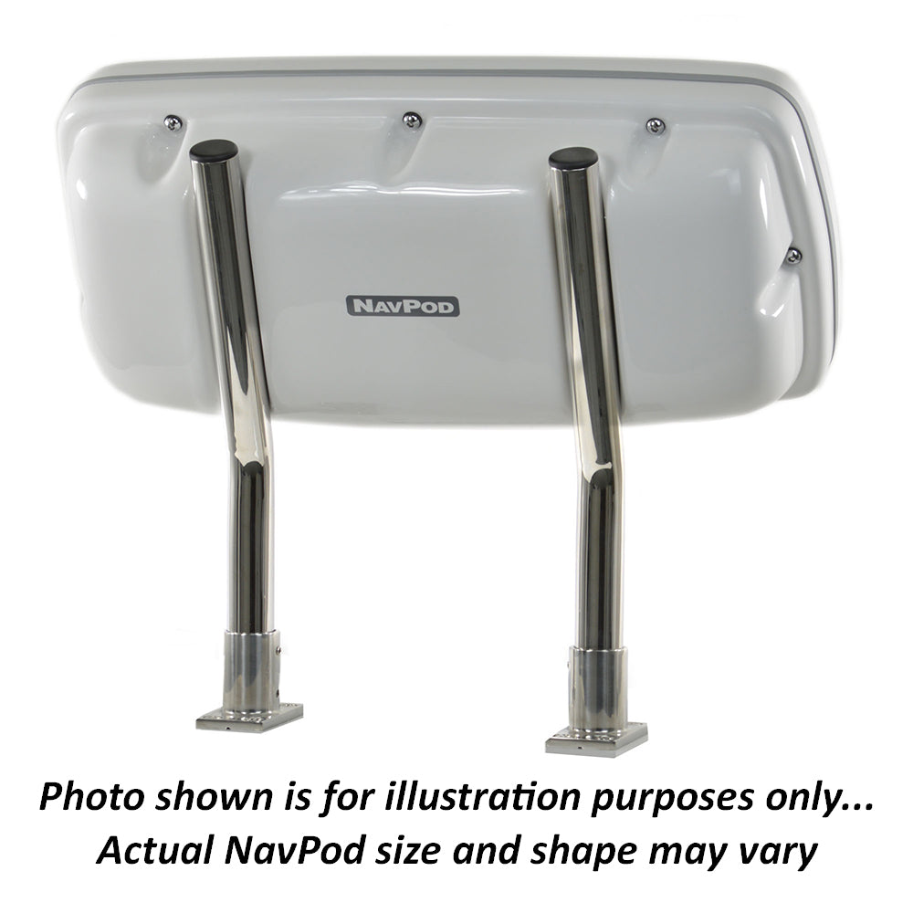 NavPod SystemPod Pre-Cut f/Raymarine AXIOM 9 & 1 Instrument (3.6″ hole) f/9.5″ Wide Guard (Pre-Cut f/Surface Mount Using Rear Mounting Brackets)