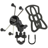 RAM Mount X-Grip® Large Phone Mount w/Handlebar U-Bolt Base