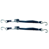 Rod Saver Stainless Steel Ratchet Tie-Down - 1" x 6' - Pair