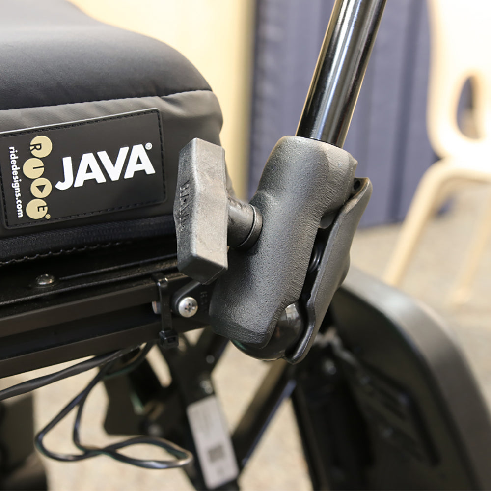 RAM Mount X-Grip®Wheelchair Seat Track Mount f/9"-10" Tablets