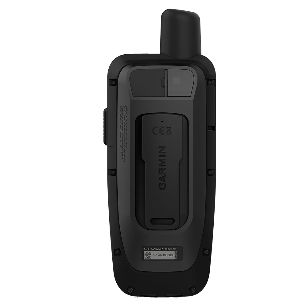 Garmin GPSMAP® 86sci Handheld w/inReach® & BlueChart® g3 Coastal Charts