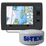 SI-TEX NavPro 1200 w/MDS-15 WiFi 20" Hi-Res Digital Radome Radar w/15M Cable