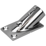 Sea-Dog Rail Base Fitting Rectangular Base 30° 316 Stainless Steel 1-7/8" x 3-3/16" - 1" OD