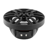 DS18 HYDRO 6.5" 2-Way Marine Speakers w/ RGB  Lights - Matte Black