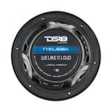 DS18 HYDRO 6.5" 2-Way Marine Speakers w/ RGB  Lights - Matte Black