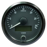 VDO SingleViu 80mm (3-1/8") Tachometer - 3000 RPM