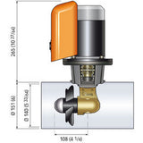Quick Bow Thruster BTQ 140-30 30KGF - 12V - D140 - 1.5kW