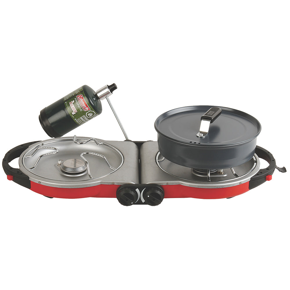 ColemanPerfectFlow™ InstaStart™ Fold N Go™ Stove - 2-Burner