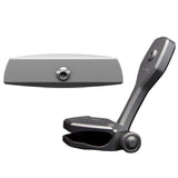 PTM Watersports Mirror/Bracket Kit w/VR-140 Elite Mirror & ZXR-320 (Titanium Grey)