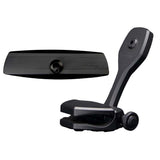 PTM Watersports Mirror/Bracket Kit w/VR-140 Elite Mirror & ZXR-361 (Black)