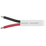 Pacer 12/2 AWG Duplex Cable - Flat Cable - Red/Black - 250'