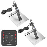 Lectrotab XKA Aluminum Alloy Trim Tab Kit w/One-Touch Control - 12 x 24