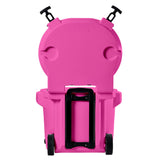 LAKA Coolers 30 Qt Cooler w/Telescoping Handle & Wheels - Pink