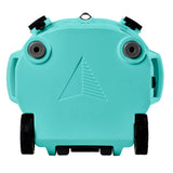 LAKA Coolers 30 Qt Cooler w/Telescoping Handle & Wheels - Seafoam