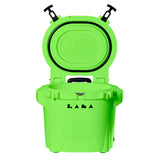 LAKA Coolers 30 Qt Cooler w/Telescoping Handle & Wheels - Lime Green