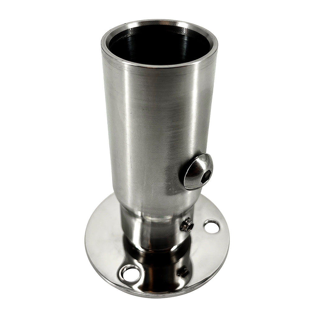 Seaview Starlink Stainless Steel 1"-14 Threaded Adapter & Stainless Steel Fixed Base