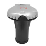 Attwood Deck Fill f/Carbon Canister System - Straight Body & Scalloped Stainless Steel Cap