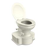 Dometic™ Bone M65 Marine Gravity Toilet - Elongated Seat Size w/Foot Pedal